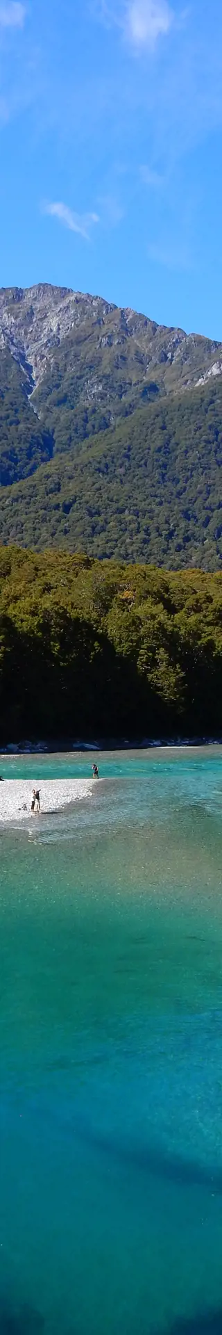 Via Haast Pass an die Westküste